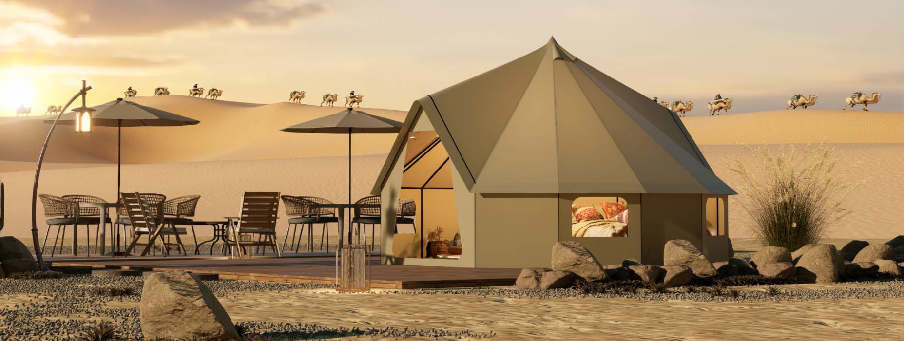 广州露营酒店帐篷产品